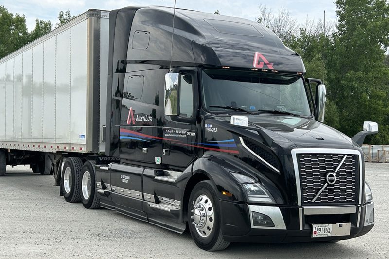 amerilux semi tractor and trailer de pere wi